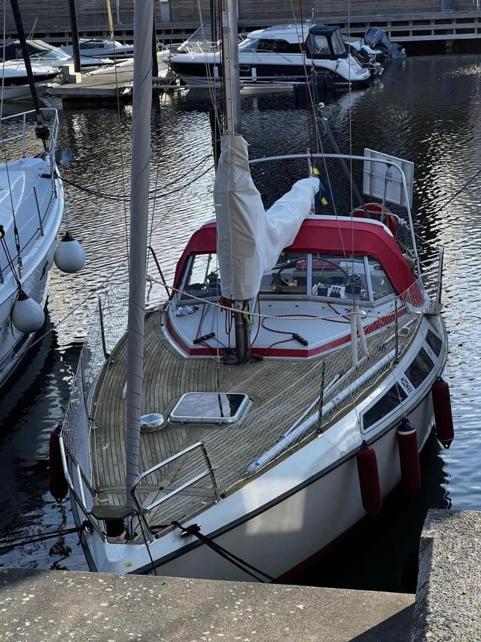 Sailingboat, Next To Ferry Botel Santa Cruz de la Palma (Isla de la Palma)